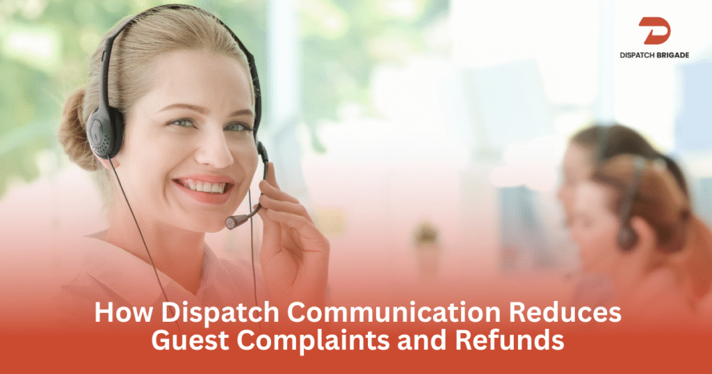 How Dispatch Communication Reduces Guest Complaints