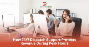 How 24/7 Dispatch Support Protects Revenue During Peak Hours